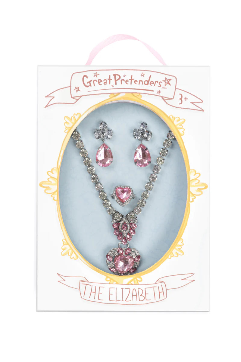 The Marilyn Pink 4 Piece Jewelry Set
