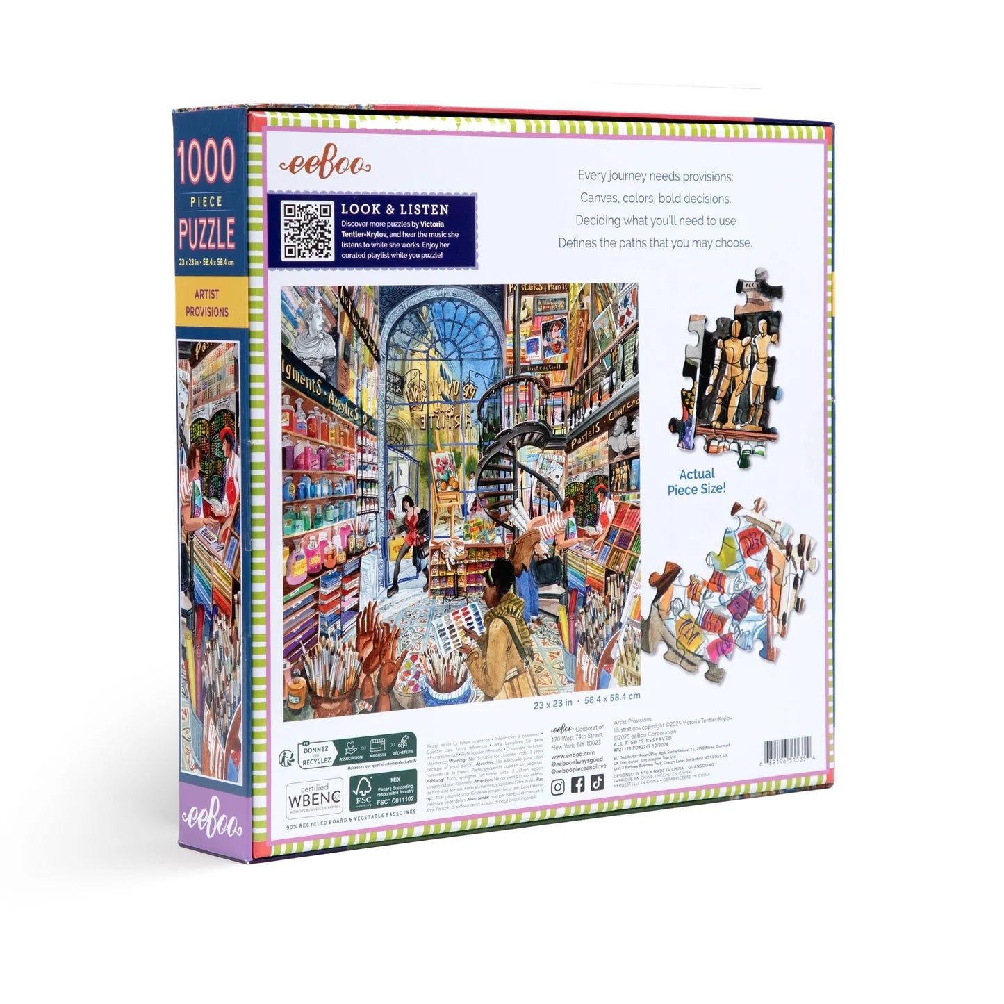 Artist Provisions 1000 Piece Puzzle