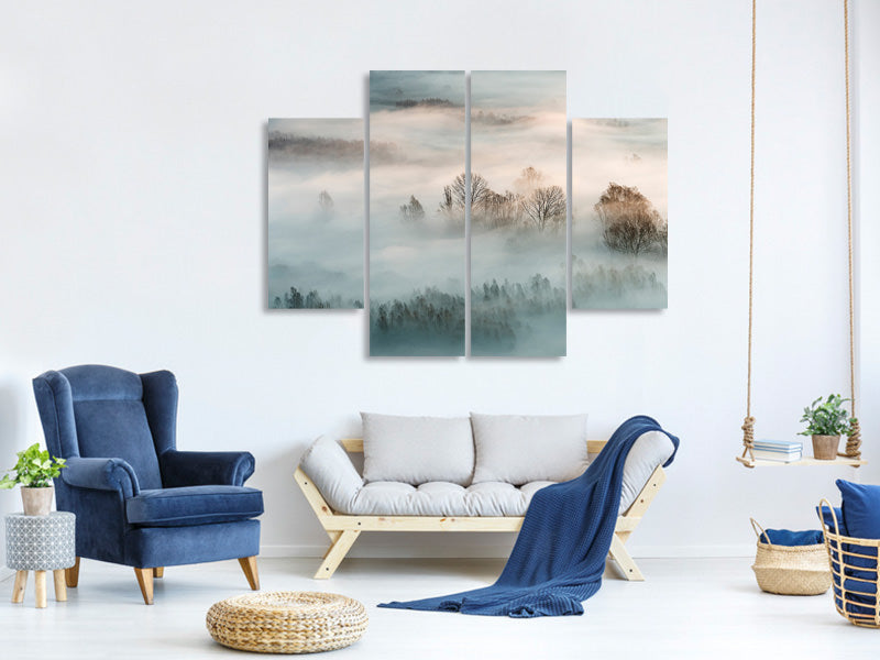 4-piece-canvas-print-winter-fog