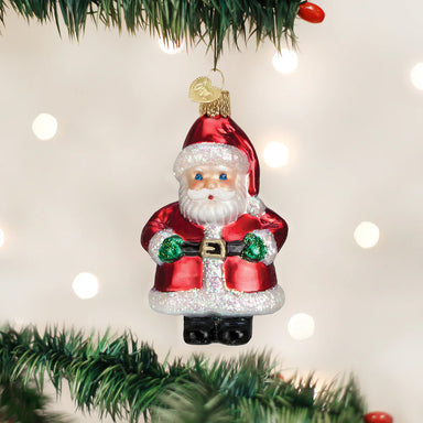 Old World Christmas Short Stuff Santa Ornament