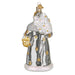 Old World Christmas Sterling Santa Ornament