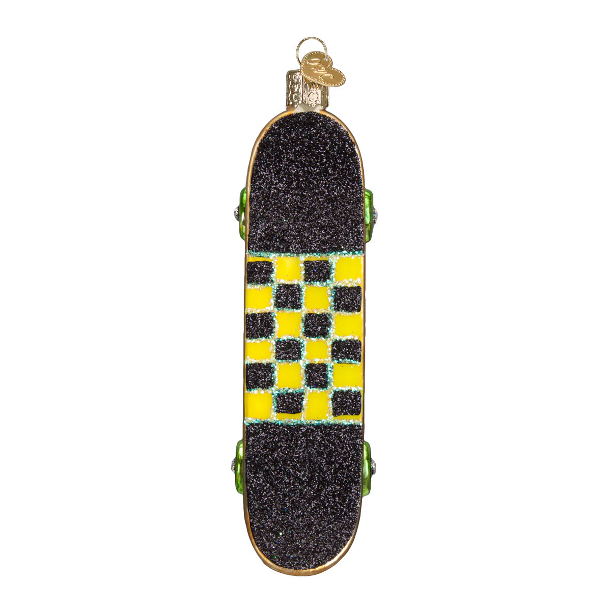 Old World Christmas Skateboard Ornament