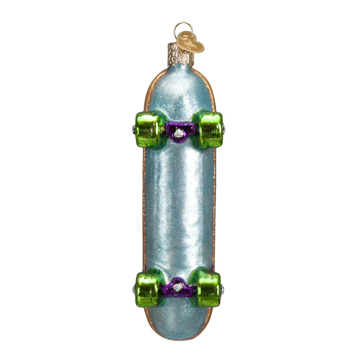 Old World Christmas Skateboard Ornament
