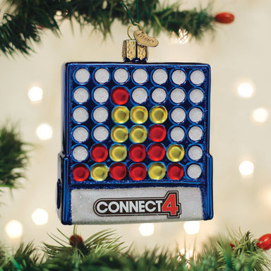 Old World Christmas Connect 4 Ornament    