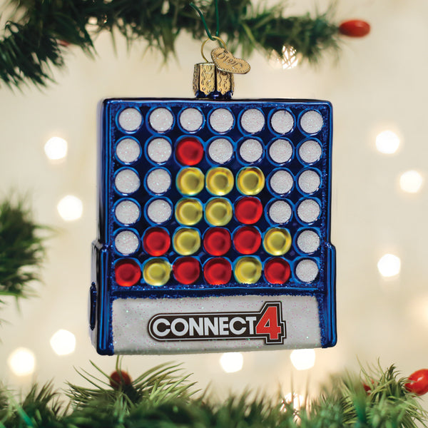 Old World Christmas Connect 4 Ornament    