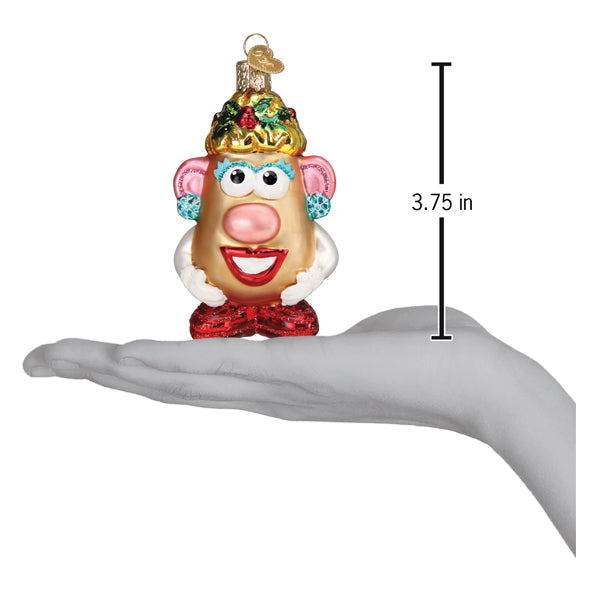 Old World Christmas Mrs. Potato Head Ornament    