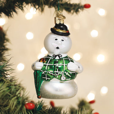 Old World Christmas Rudolph The Red Nosed Reindeer Sam The Snowman™ Ornament    