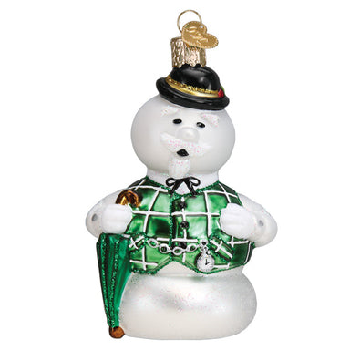 Old World Christmas Rudolph The Red Nosed Reindeer Sam The Snowman™ Ornament    