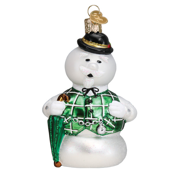 Old World Christmas Rudolph The Red Nosed Reindeer Sam The Snowman™ Ornament    