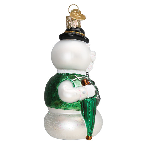 Old World Christmas Rudolph The Red Nosed Reindeer Sam The Snowman™ Ornament    