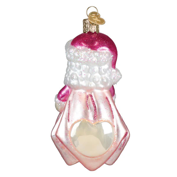 Old World Christmas Baby Girl's 1st Santa Lovey Ornament