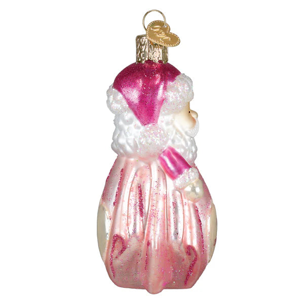 Old World Christmas Baby Girl's 1st Santa Lovey Ornament