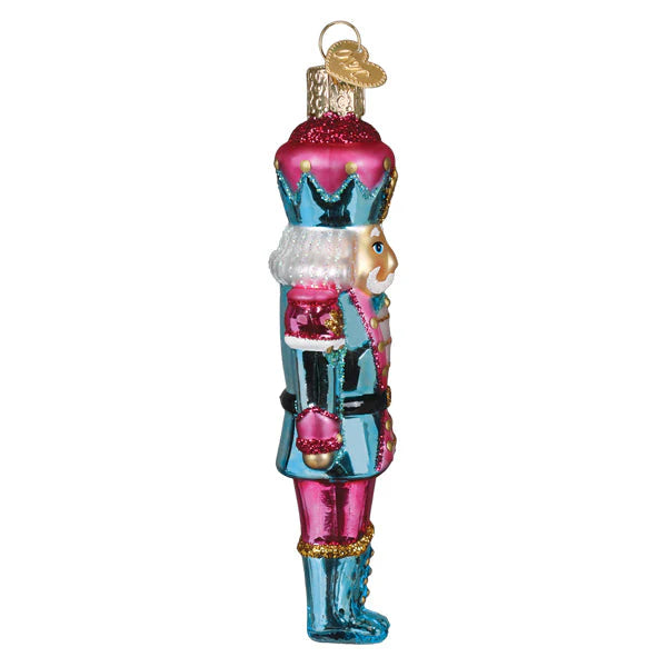 Old World Christmas Pastel Nutcracker Ornament