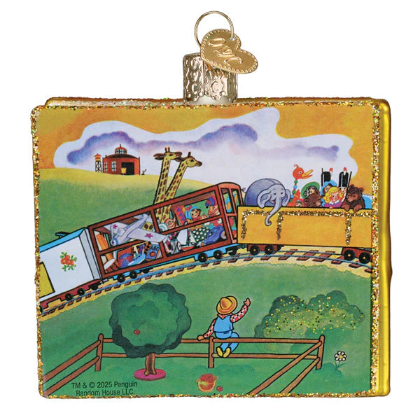 Old World Christmas The Little Engine That Could Book Ornament
