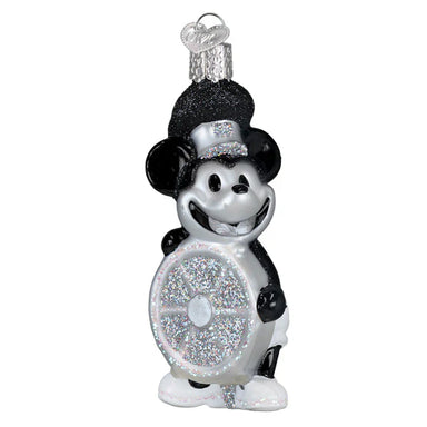 Old World Christmas Disney Steamboat Willie Skipper Ornament