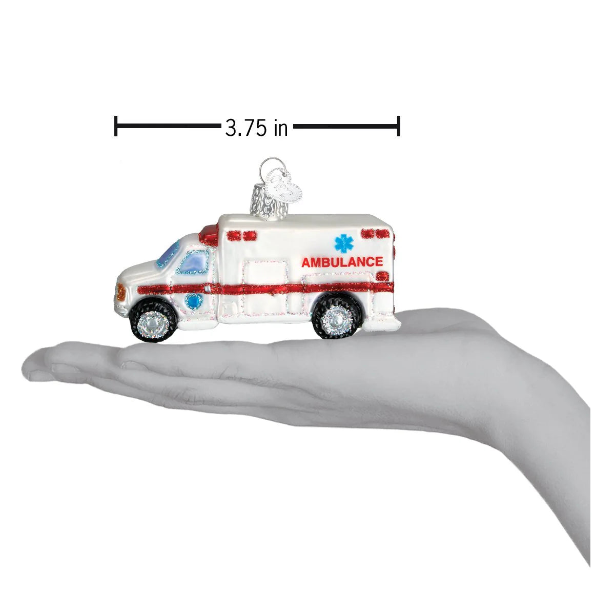 Old World Christmas Ambulance Ornament