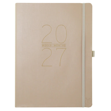 Apollo Collection 8"x10" Grey 2027 Engagement Calendar