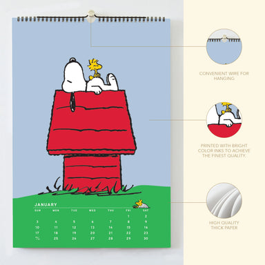 Deluxe Peanuts 2027 Wall Calendar