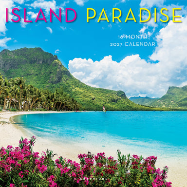 Island Paradise 2027 Wall Calendar