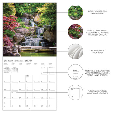 In the Garden 2027 Mini Wall Calendar