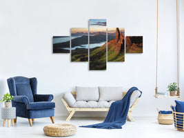 5-piece-canvas-print-scotland-old-man-of-storr