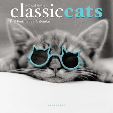 Classic Cats 2027 Mini Wall Calendar