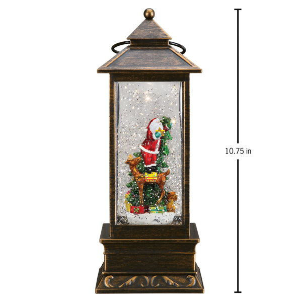 Old World Christmas Light Up Santa Lantern