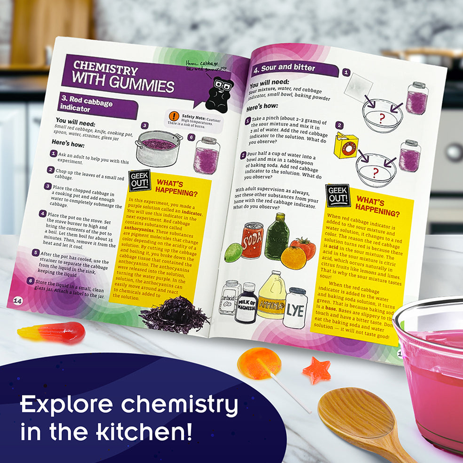 T&K Space Gummy Candy Lab
