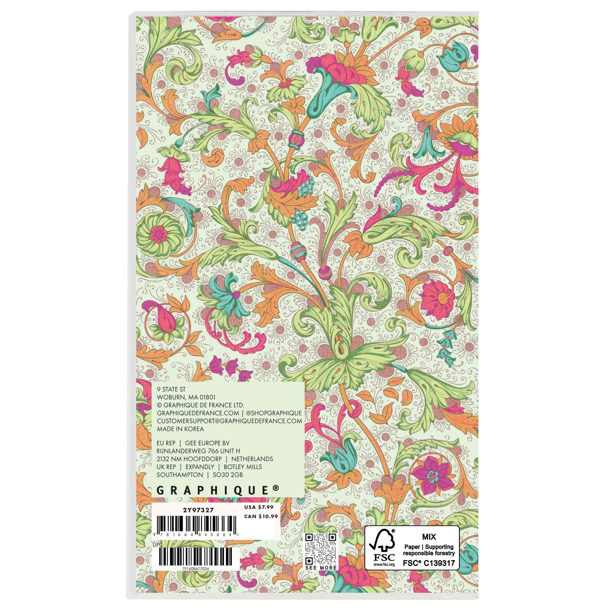 GRPH Florentine 2027-2028 Two-Year Pocket Planner