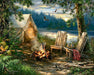 Evening at the Lake 500 piece puzzle