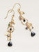 Holly Yashi Fairy Garden Drop Earrings - Galaxy Black    