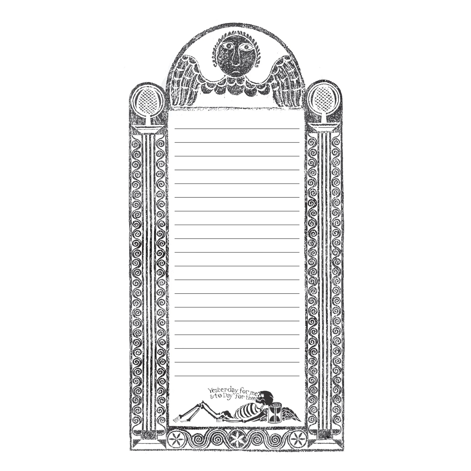 UPG Memo Mori Notepad
