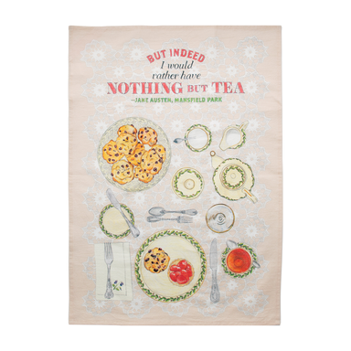 UPG Jane Austen Tea Towel