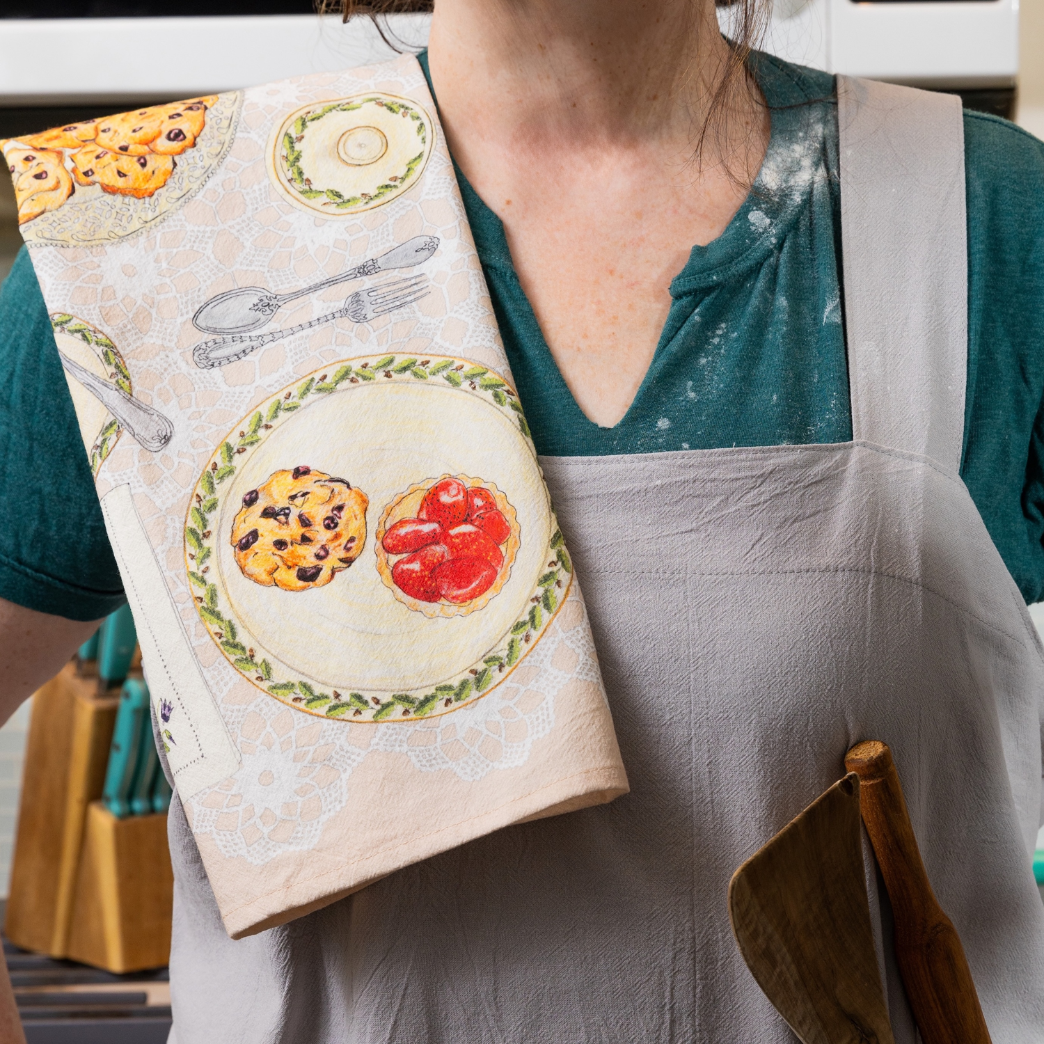 UPG Jane Austen Tea Towel