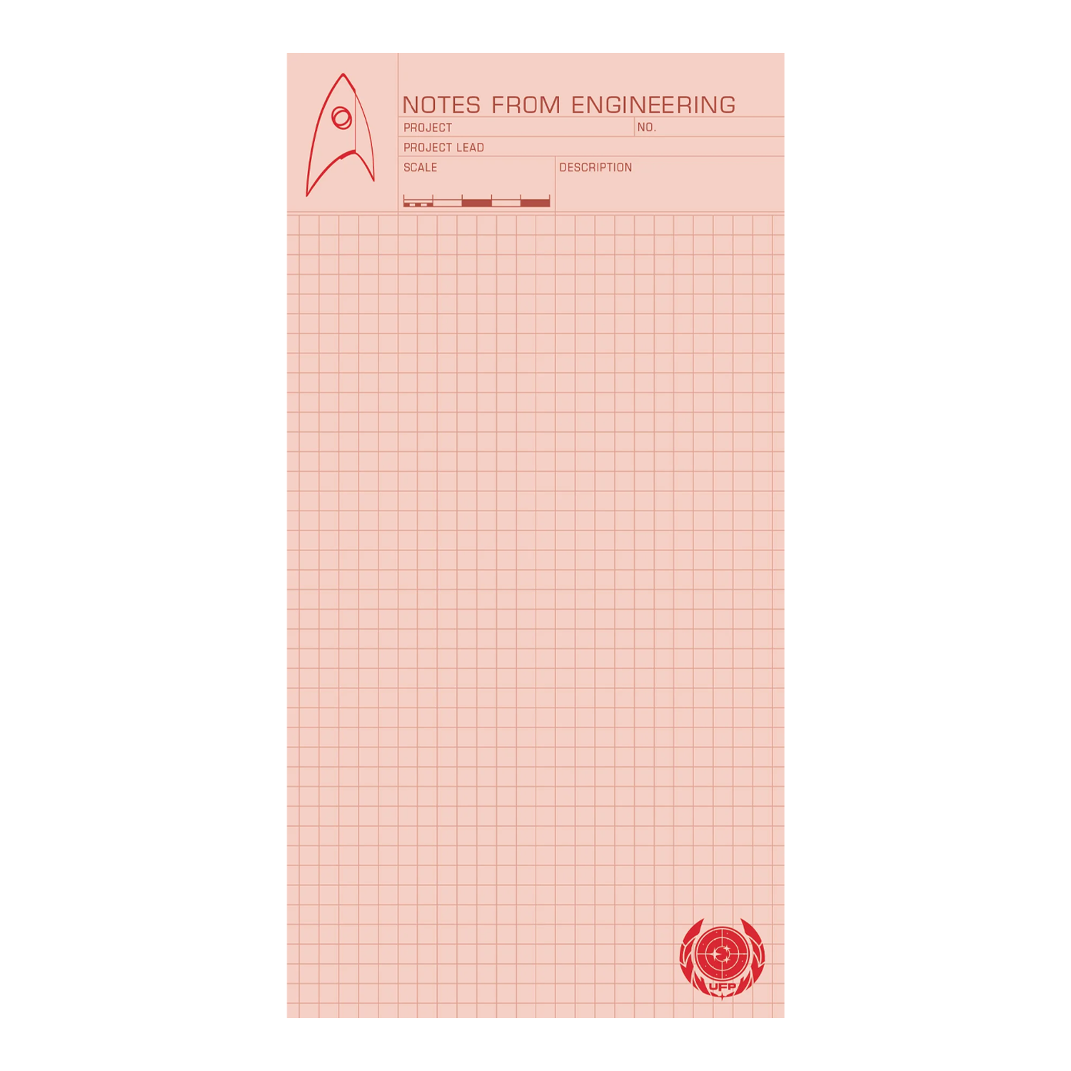 UPG Star Trek Notepad