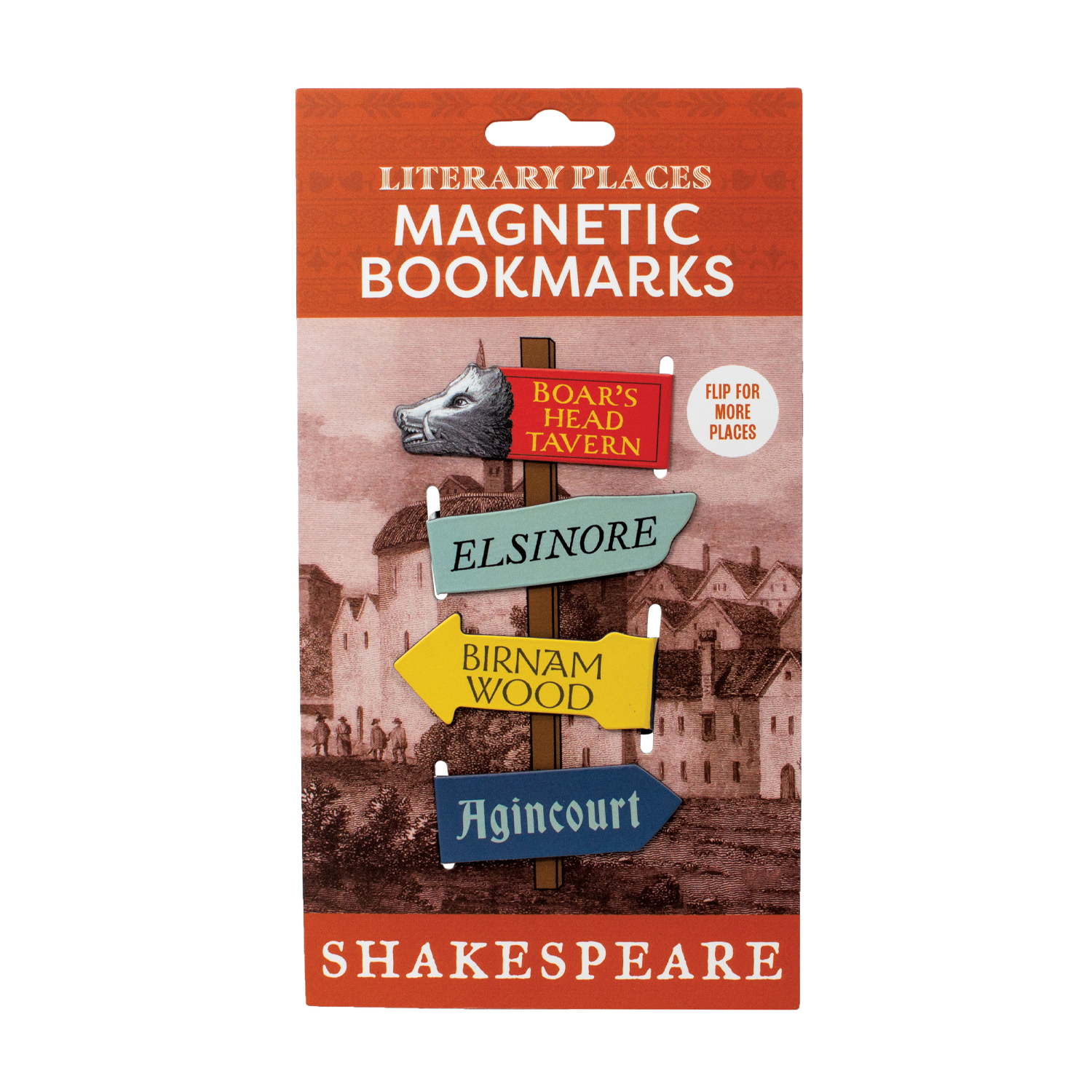 UPG Shakespeare Magnetic Bookmark Set