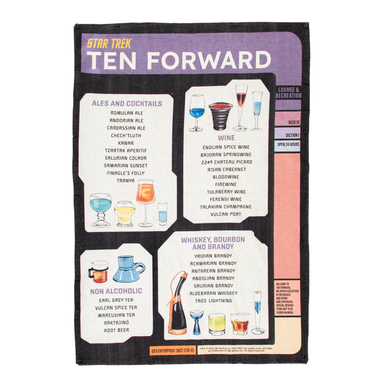 UPG Star Trek Ten Forward Towel