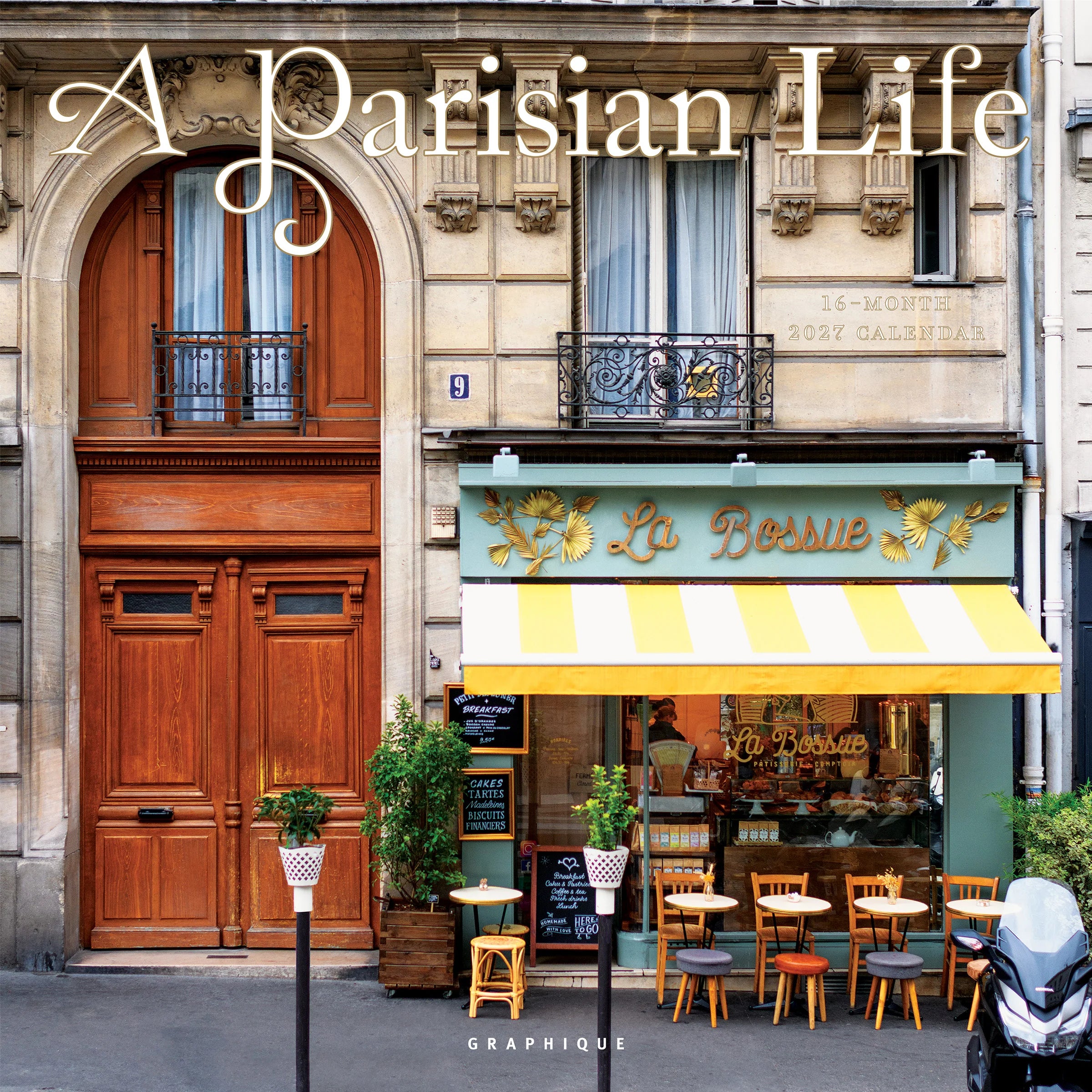 GRPH A Parisian Life 2027 Wall Calendar