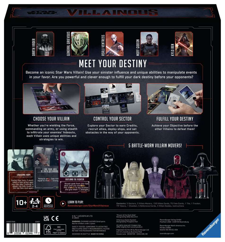 Star Wars Villainous - Power of The Dark Side
