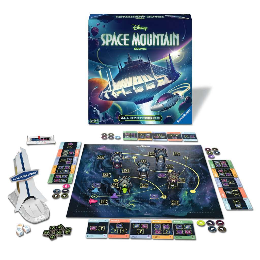 Disney Space Mountain Game    