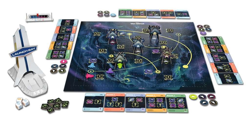 Disney Space Mountain Game    
