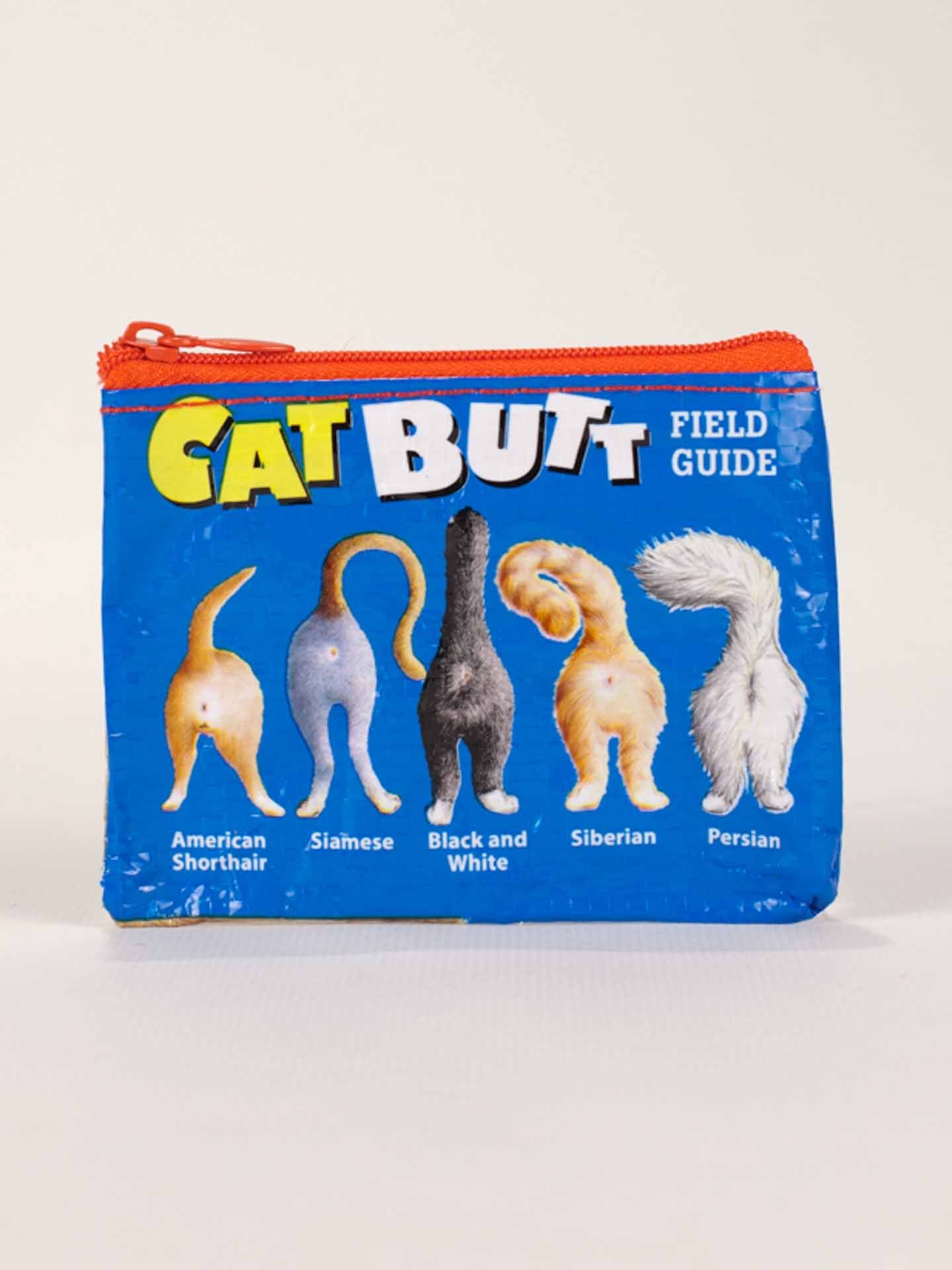 Blue Q Coin Purse - Official Cat Butt    