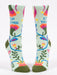 Blue Q Women's Crew Socks - Stop Talking