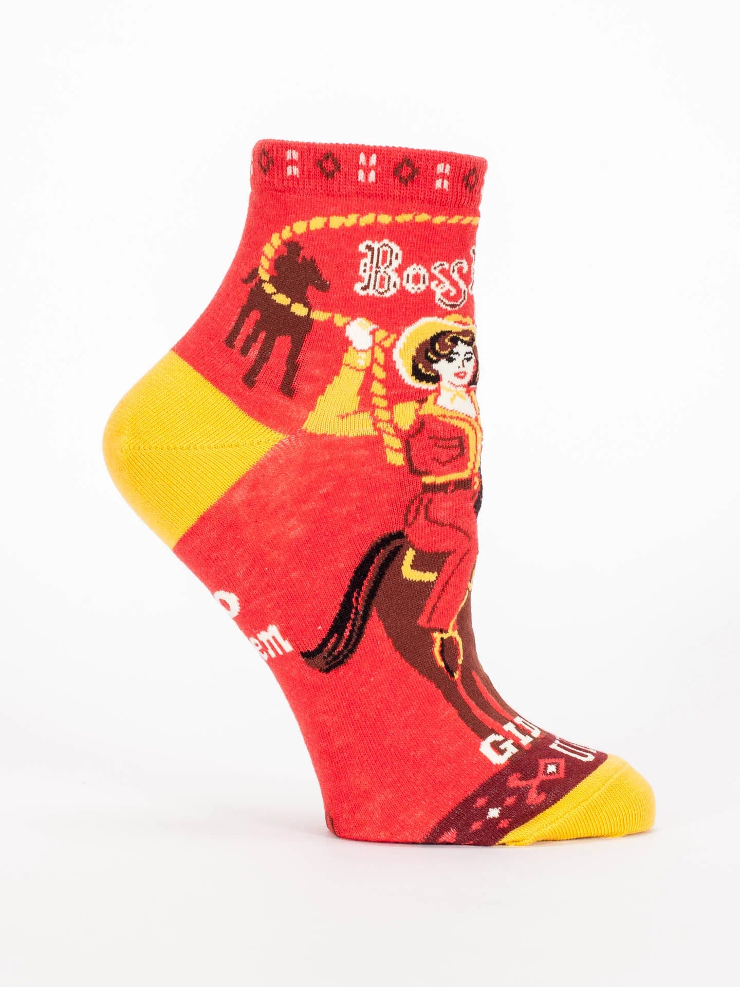Blue Q Women's Ankle Socks Boss Lady