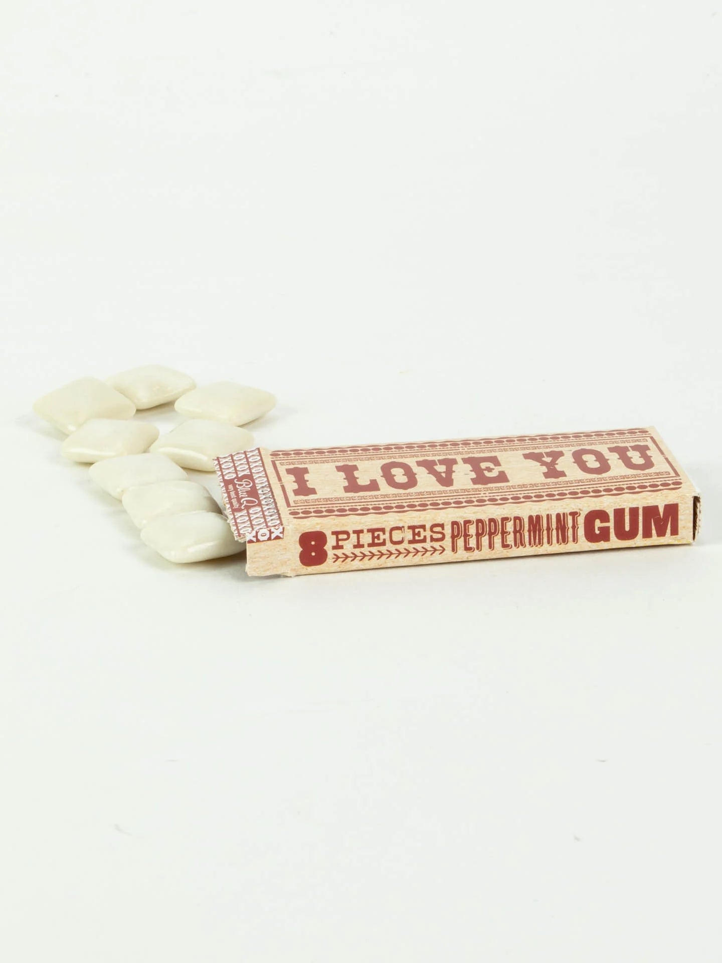 BLUQ I Love You Gum