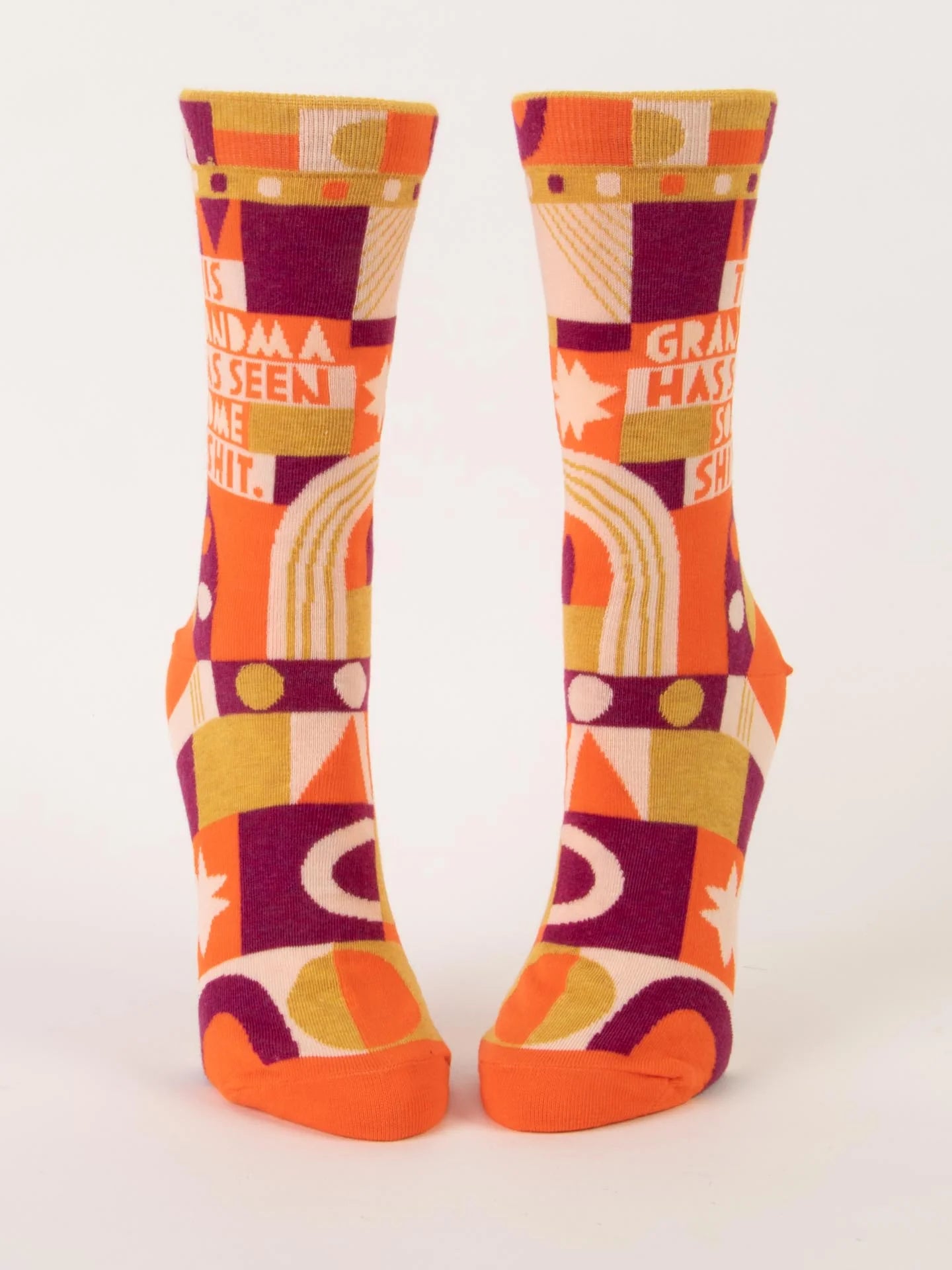 BLUQ This Grandma Has Seen Some Shit Women's Crew Socks