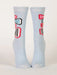 Blue Q Womens Crew Socks - Damn I Love This Town
