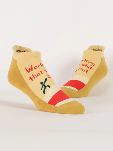 BLUQ Working That Shit Out Sneaker Socks (L/XL)