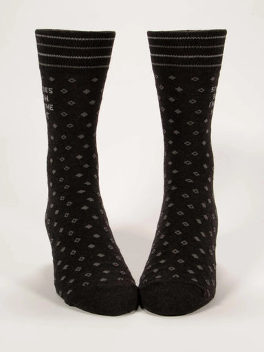 BLUQ Studies Show I'm The Shit Men's Crew Socks