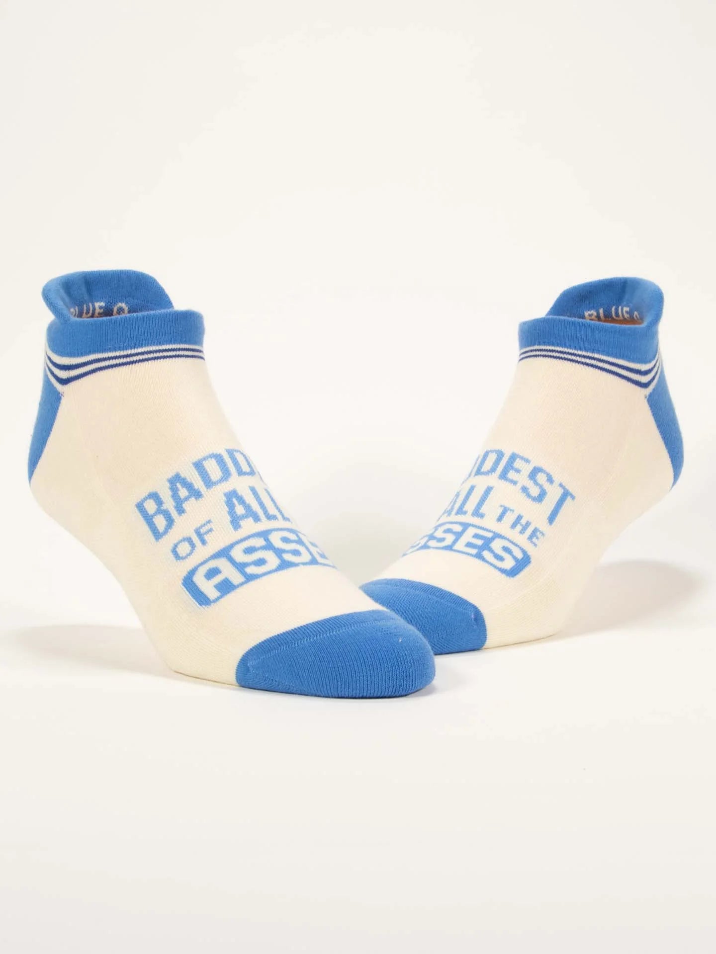 BLUQ Baddest Of All The Asses Sneaker Socks (S/M)